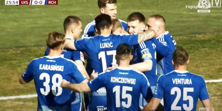 Ruch blisko zwycięstwa, ale tylko remis. Emocje w Łodzi do samego końca