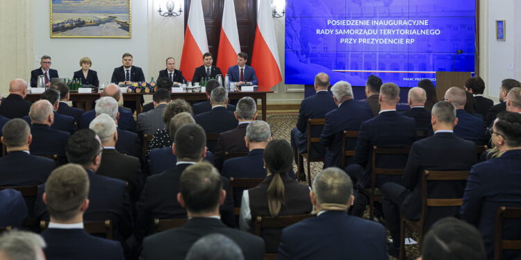 Inauguracyjne posiedzenie Rady Samorządu Terytorialnego przy Prezydencie RP