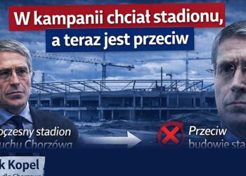 W kampanii popierał stadion Ruchu. Dziś Marek Kopel mówi już inaczej