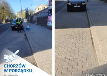 Chorzów porządkowany każdego dnia. Miejskie służby regularnie pracują w terenie