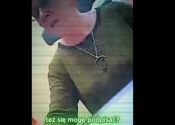 Halina Hiltawska na filmie opublikownym na fb Chorzów Nasze Miasto