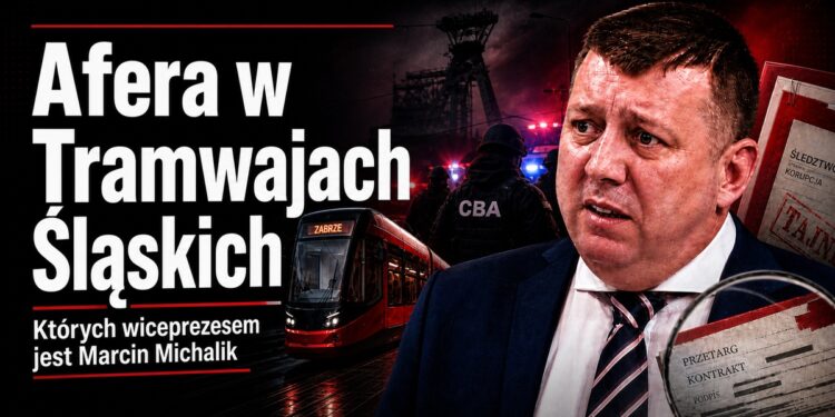 Afera przetargowa w Tramwajach Śląskich. Wiceprezesem spółki jest Marcin Michalik