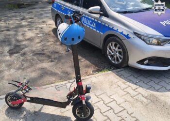 14-latek jechał hulajnogą 39 km/h w strefie zamieszkania