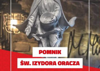 W Chorzowie Starym stanie pomnik św. Izydora Oracza