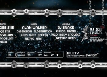 Kungs zamyka line-up Fajer Festiwalu 2026. Trzy dni wielkich koncertów w Chorzowie