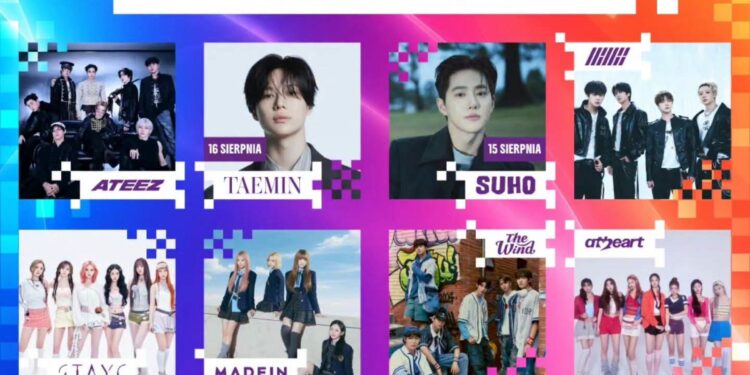 ATEEZ, TAEMIN, iKON i STAYC w Chorzowie. Wielki festiwal K-POP już w ten weekend
