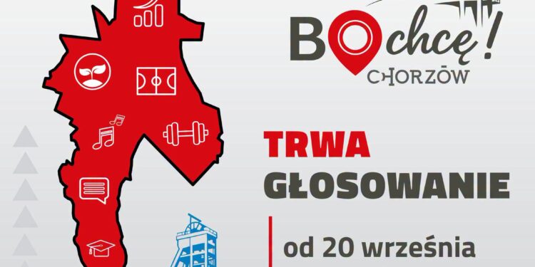 Do 2 października mieszkańcy Chorzowa mogą głosować na projekty zgłoszone w tegorocznej edycji Budżetu Obywatelskiego. Wśród autorów propozycji znajdują się również radni Ruchu Samorządowego Szymona Michałka.