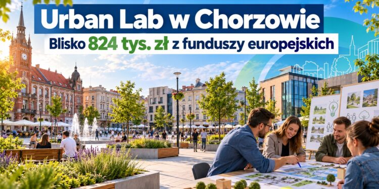 Blisko 824 tys. zł dla Chorzowa. W centrum miasta powstanie Urban Lab