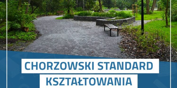 Mniej betonu, więcej zieleni. Chorzów wprowadza nowe zasady projektowania miejskiej przestrzeni
