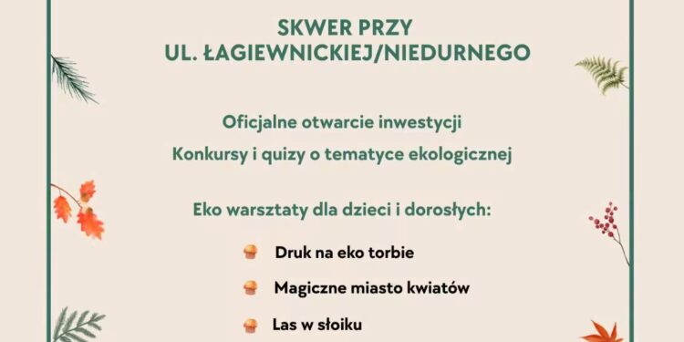 ekoPiknik w Chorzowie. Nowy zielony skwer i bezpłatne atrakcje dla całych rodzin!